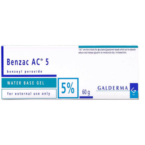 بنزاك اي سي جل 5% 60جرام